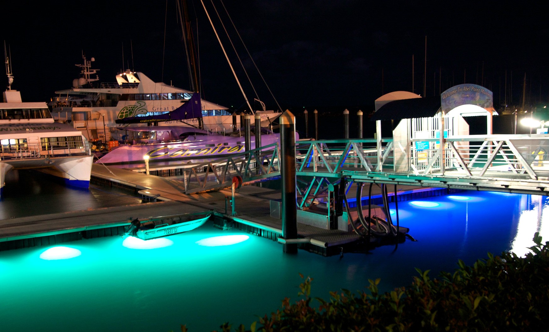 Underwater Dock Lights Blue