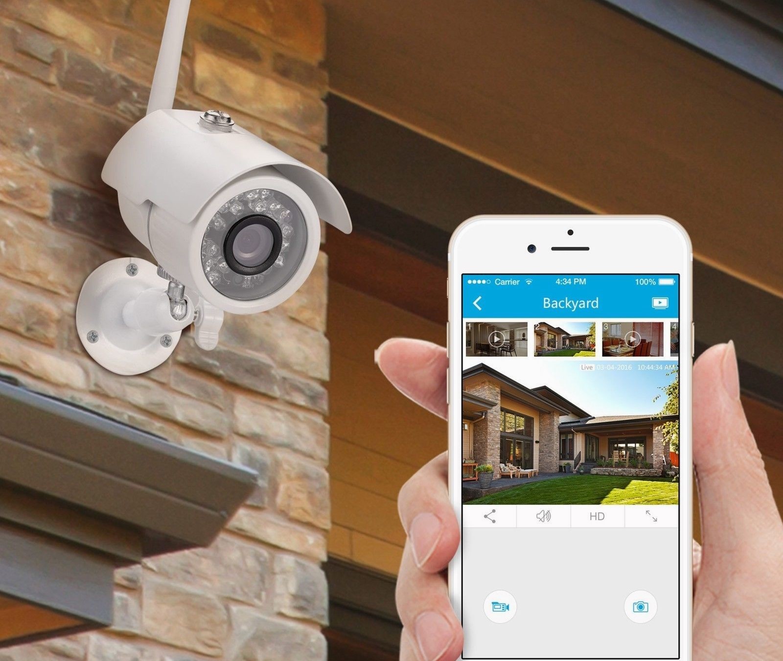 The Best Outdoor Wireless Security Camera System with DVR and Monitor Top 15 in 2021